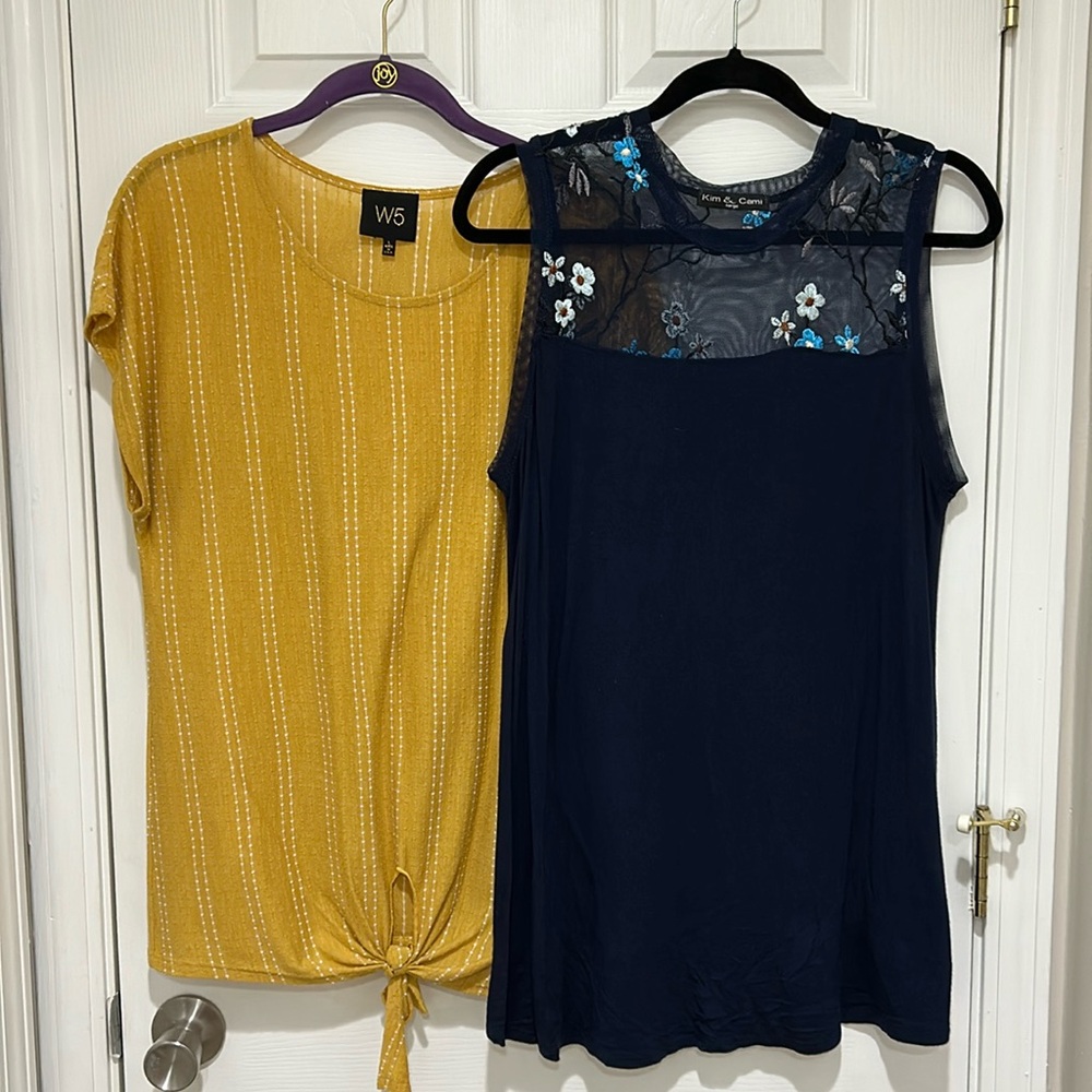 Women’s size Large tops